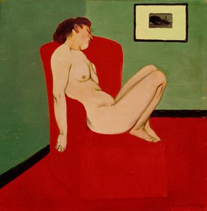 Desnudo femenino sentado